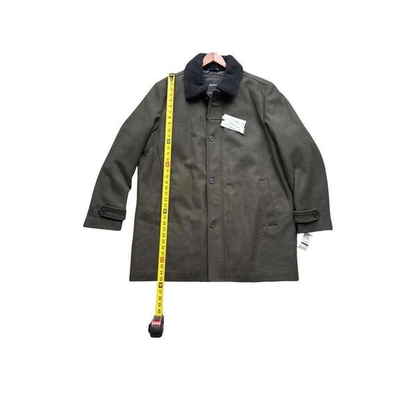 DKNY Mens Ultra Loft Jacket Insulated Wool Blend Size XXL New - Picture 2 of 5